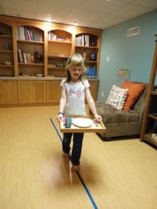 Marcher sur la ligne Montessori